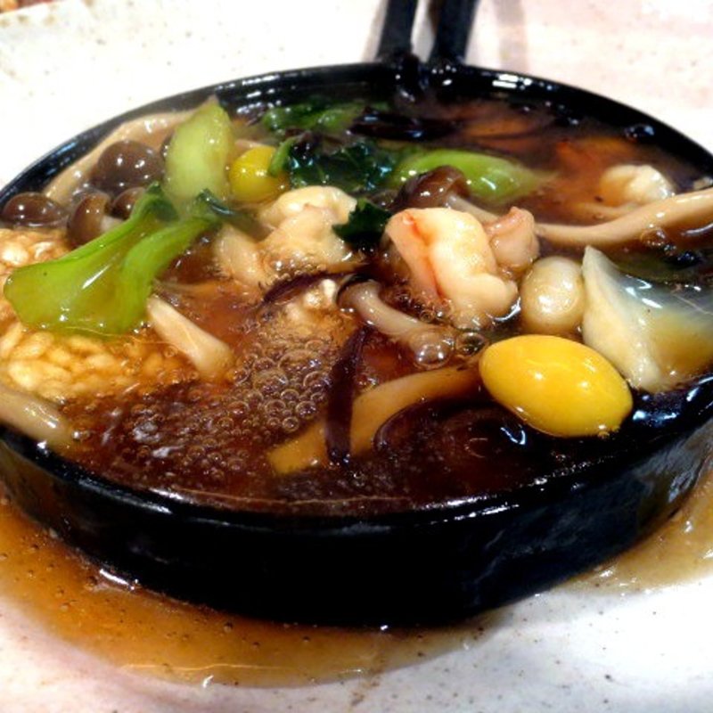 おこげ野菜餡かけ(旬の御馳走 望月 （もちづき）)