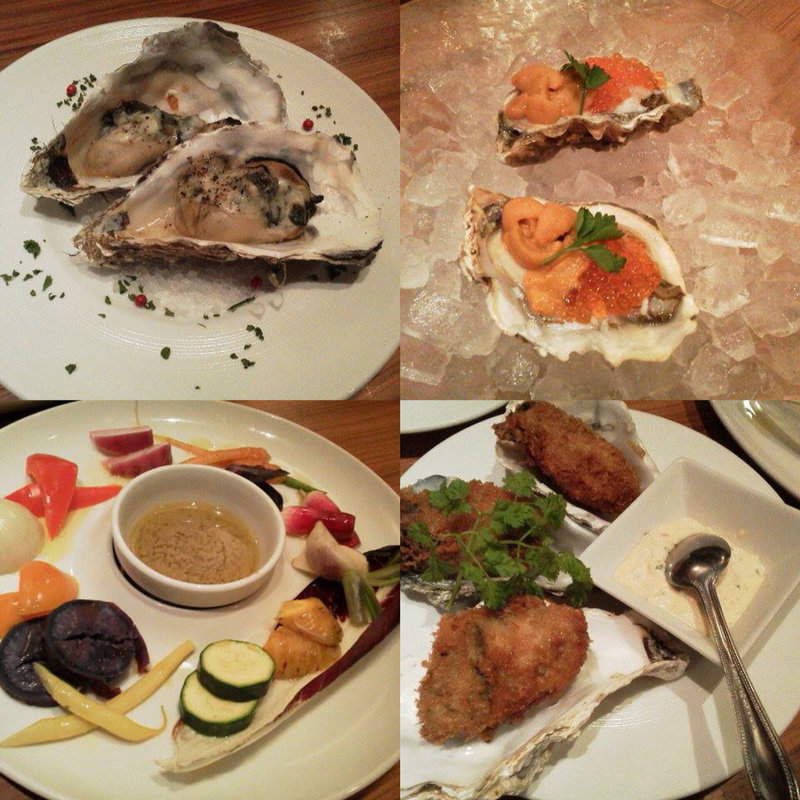 生がき5種類盛り合わせ(オイスター&オーガニックTHE PARTY)