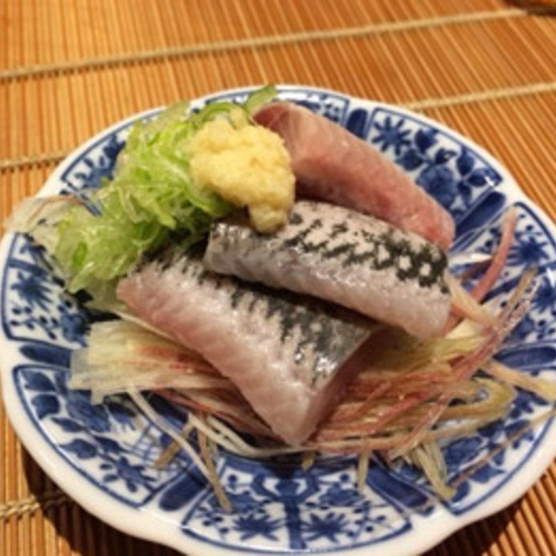鰯とねぎ茗荷(鮨まぜき)