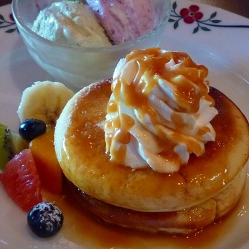 パンケーキドリンクセット(ハンデルスベーゲン 北大路店 （HANDELS VAGEN）)