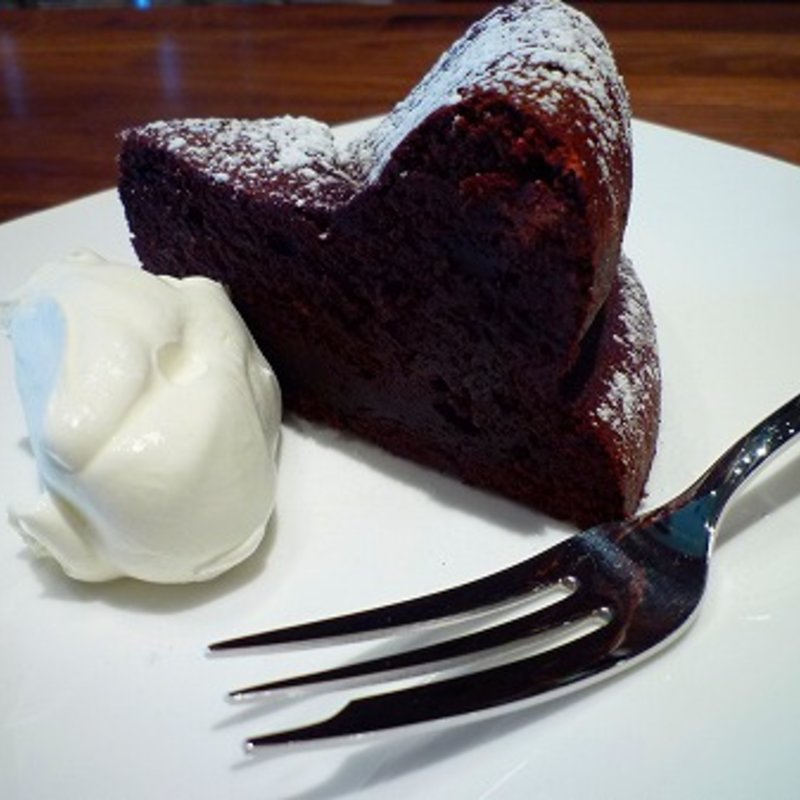 ガトーショコラ(カフェ デ コラソン （cafe de corazon）)