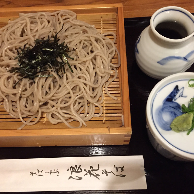 ざるそば(総本家 浪花そば)