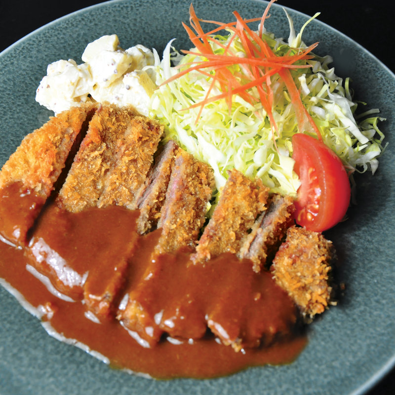 ビーフカツ(鉄板焼 開化屋)