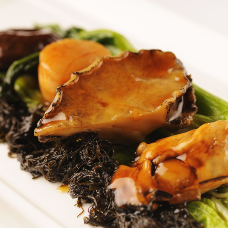 鮑のオイスターソース煮(GRAND CHINA)