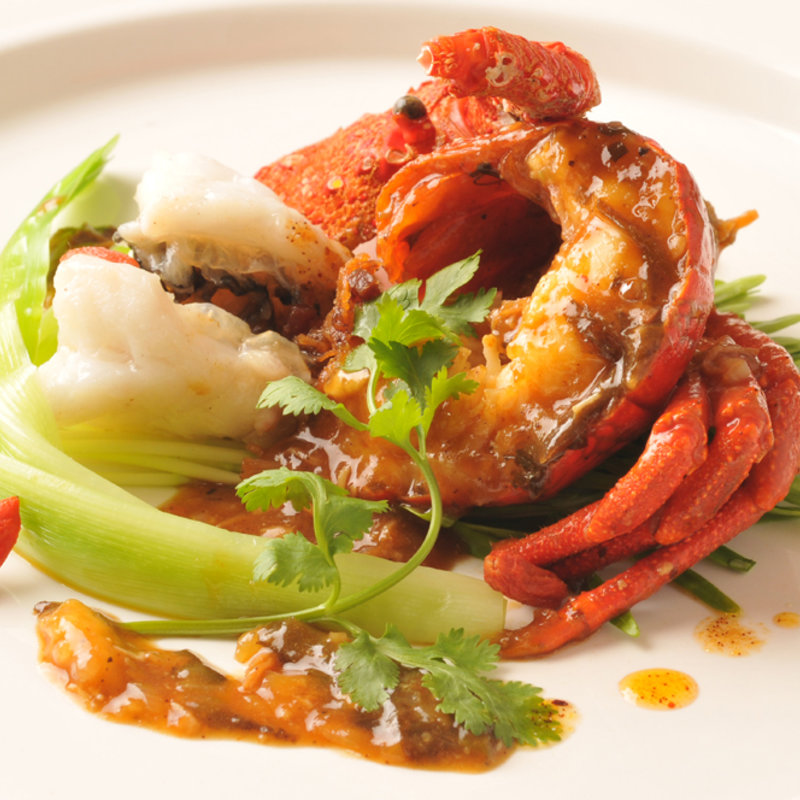 伊勢海老のチリソース炒め煮(GRAND CHINA)