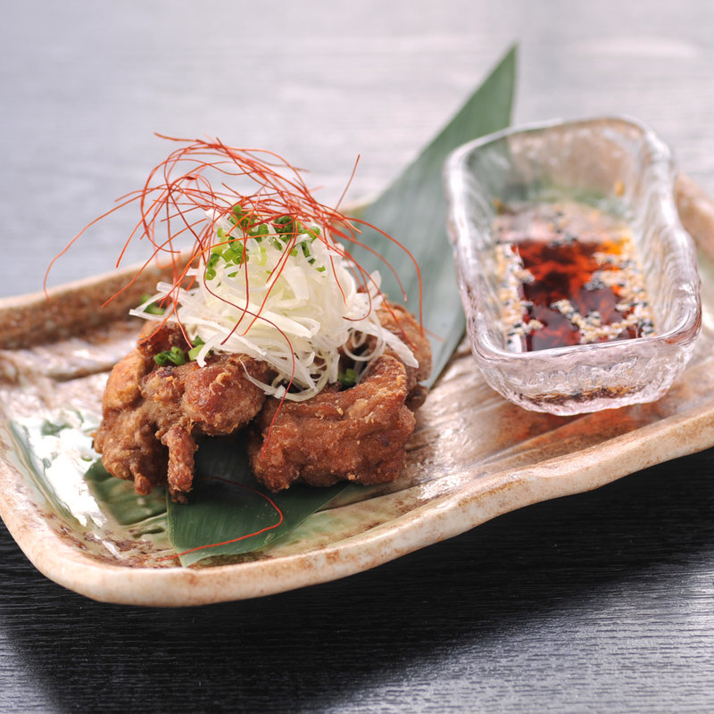 大豆でできた!?カラアゲ(我や立川店)