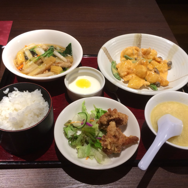 海老マヨ定食(青冥 阪急三番街店)