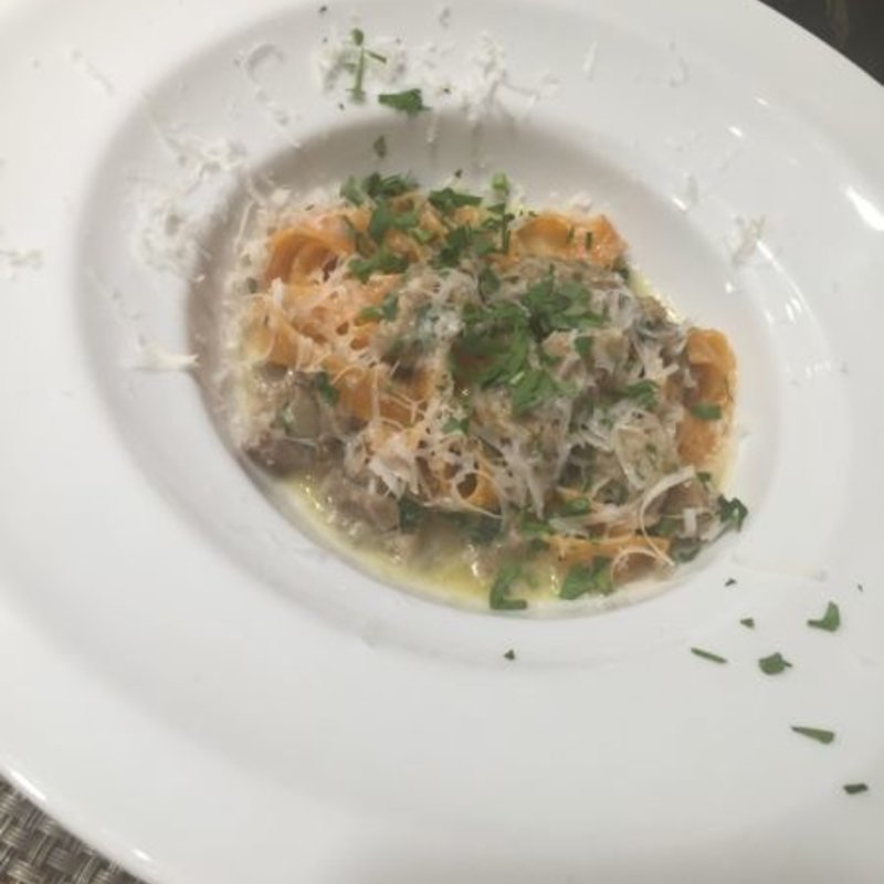 タリアテッレ　仔羊肉と旬菜のラグー(イル デジデリオ オルタッジョ 阪急梅田本店)