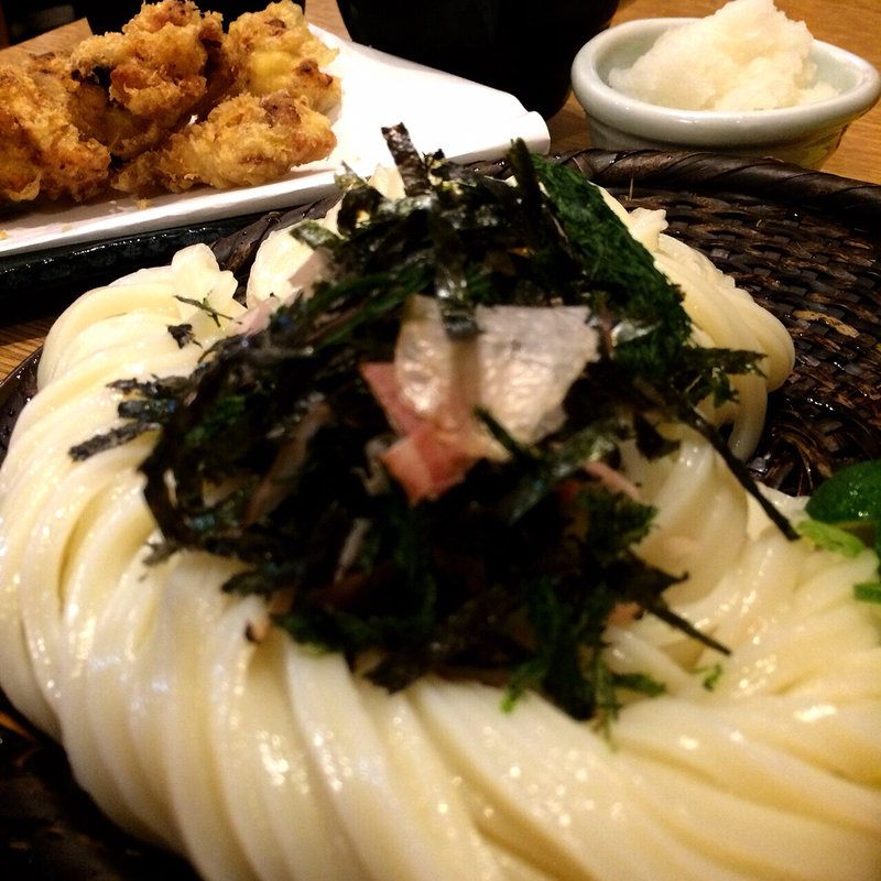 ざる＋大根おろし＋すだち＋磯のり(慎)