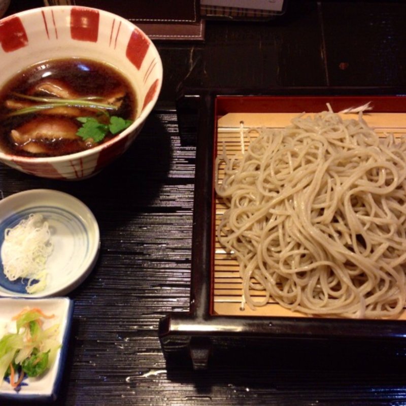 鴨せいろ(舞扇)