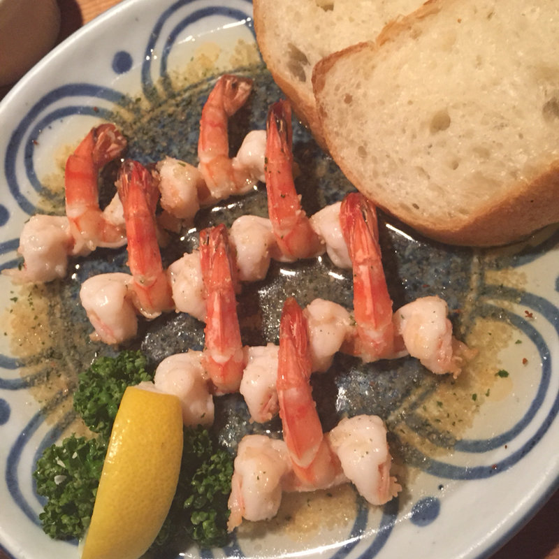 海老にんにく炒め(ラ・カシータ （Ｌａ　Ｃａｓｉｔａ）)