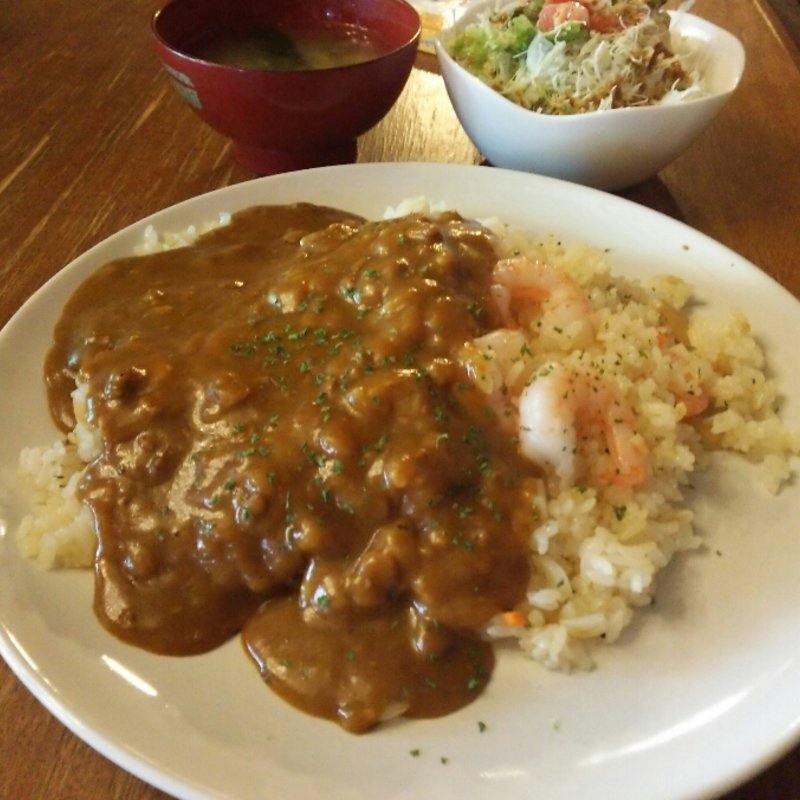 エビピラフカレー(CAFE WOODY W. （ウッディ）)