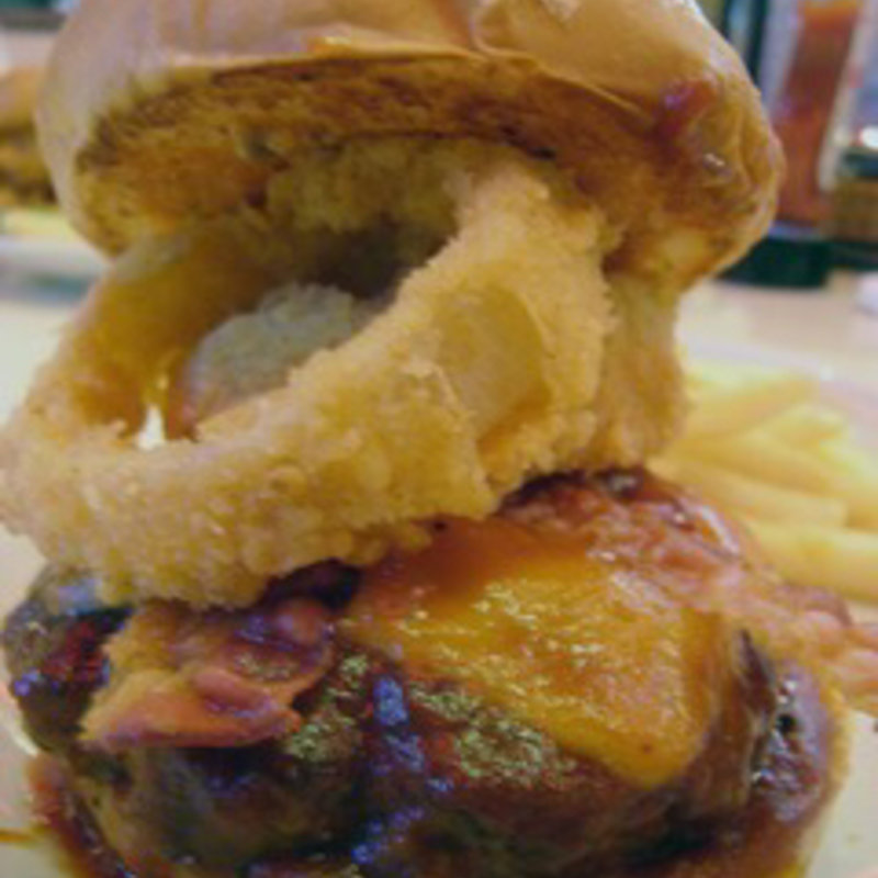 テキサスバーベキューチーズバーガー(ティービーシーダイナー TBCDINER ラゾーナ川崎店)