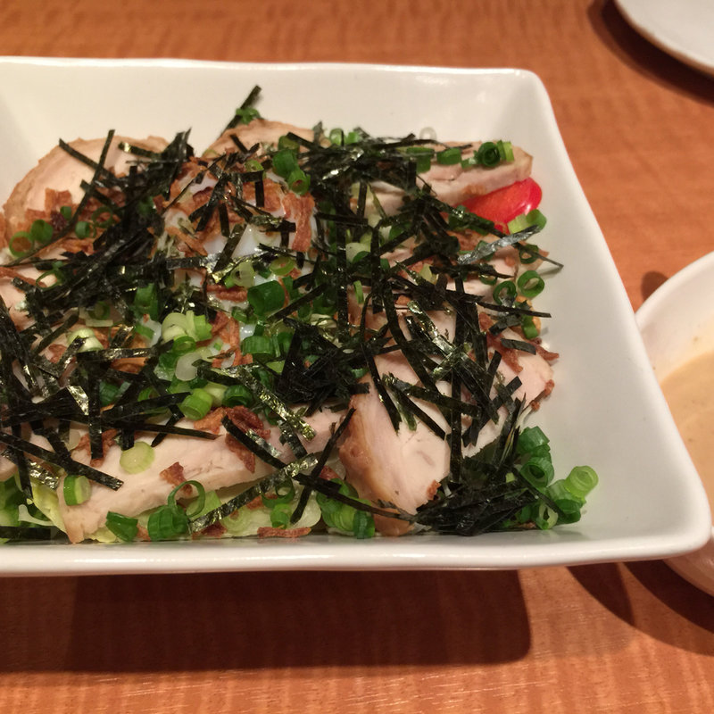 鶏チャーシューのサラダ(素の壱 （すのいち）)