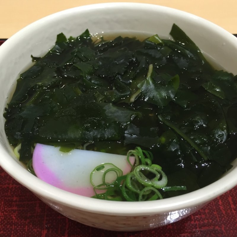 わかめそば(スナックコーナー 淡路SA(上り))
