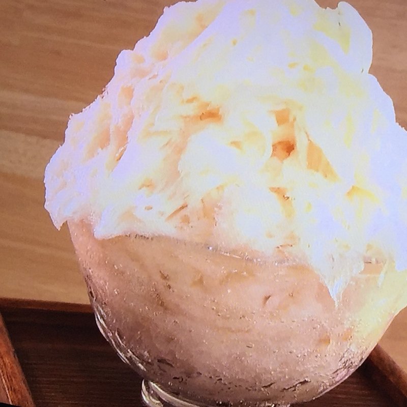 ほうじ茶ラテ氷(おちゃのこ （御茶乃子）)