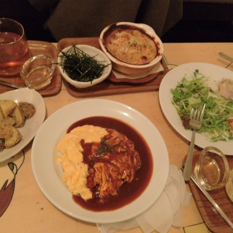 オムライス グラタンなど(A to Z cafe)