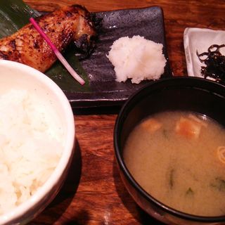 銀だらの粕漬け定食(銀鯱)