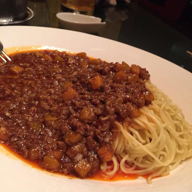 【夏限定】茄子の山椒風味辛子和えそば(四川)