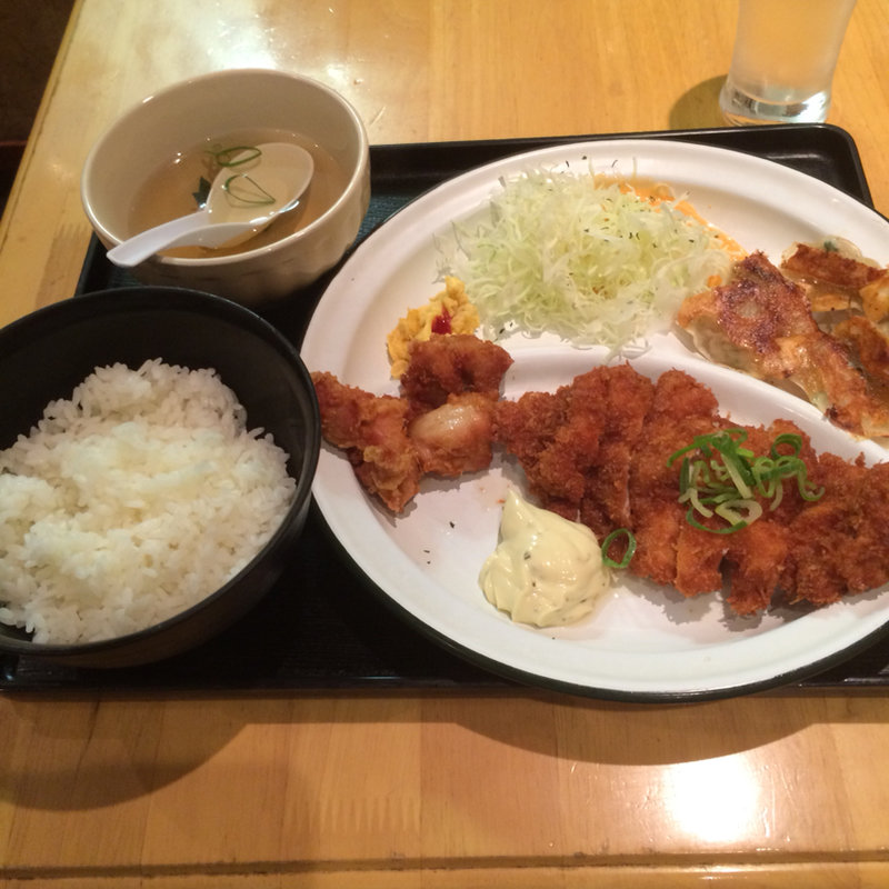 チキン南蛮定食(餃子工房 ちびすけ 阪急三番街店)