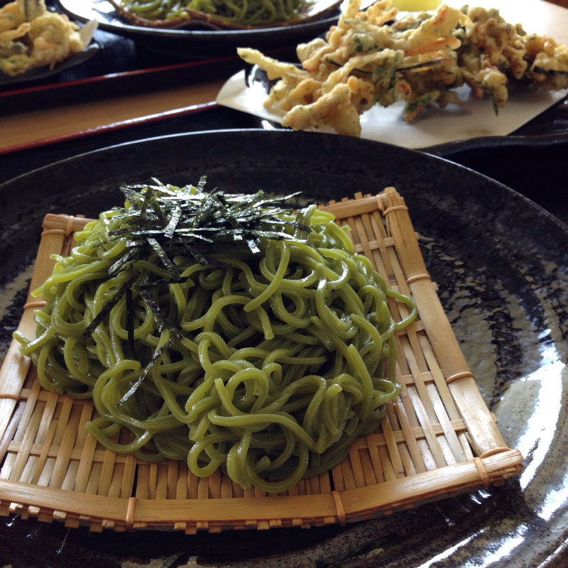冷やしてんぷらそば(茶屋町・一煎 （ちゃやまち・いっせん）)