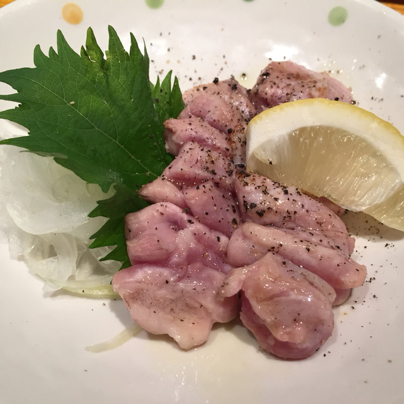 ソリレス炙り(たか鳥 心斎橋店)