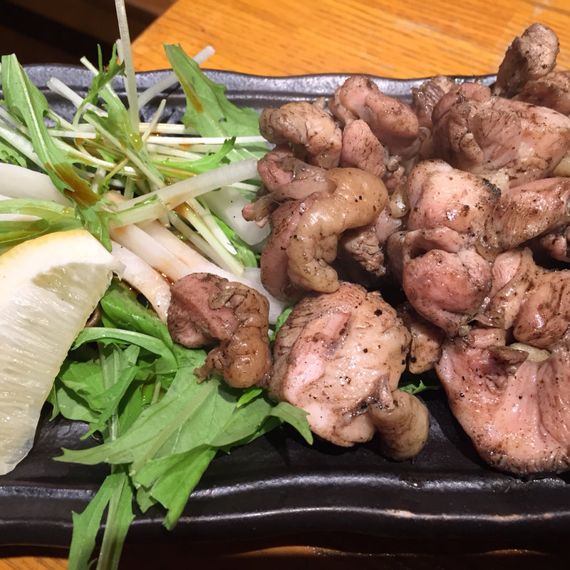 もも肉の炭火焼(たか鳥 心斎橋店)