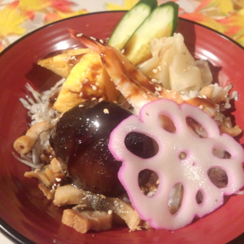 わっしょいちらし寿司(産直鮮魚 ぎんざ・五平)