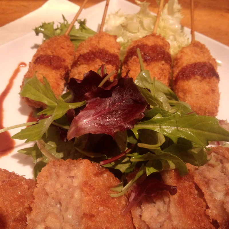 ジューシーメンチカツ(産直鮮魚 ぎんざ・五平)