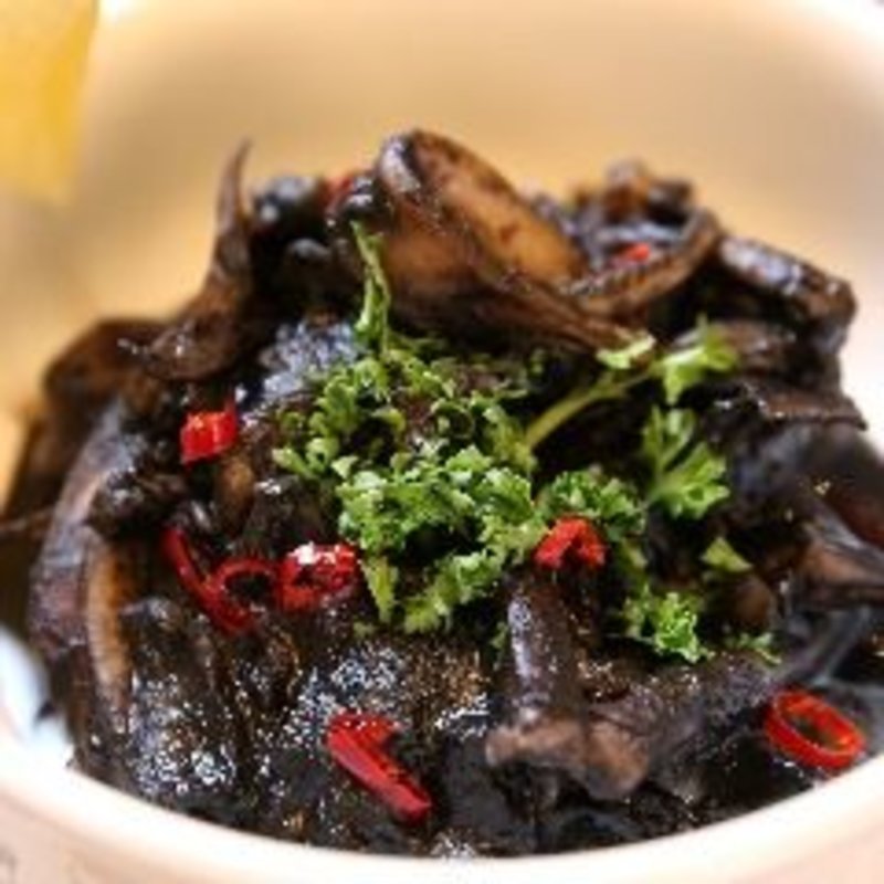 イカスミ煮(イタリアンバル アクア )