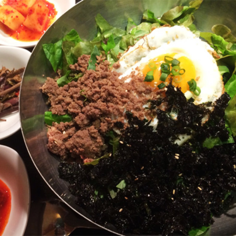 野菜ビビンバ(やさい村大地 本店 （ヤサイムラ ダイチ）)