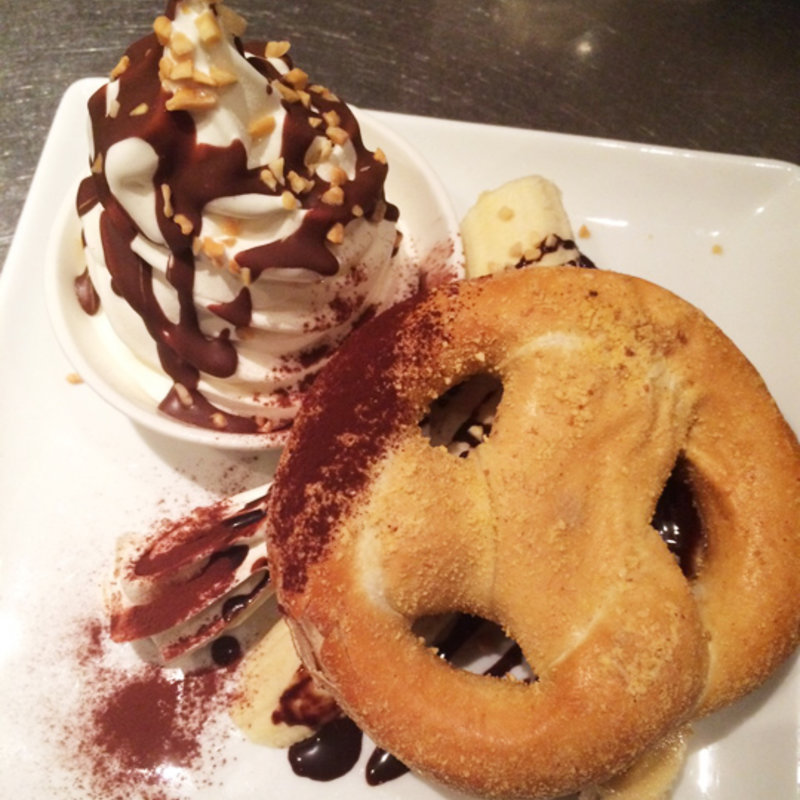 チョコレートバナナのパンケーキ(ブルックリンパーラー新宿)