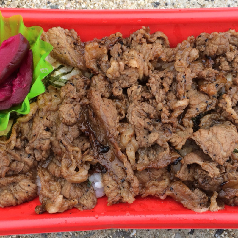 炙り牛弁当(みんなのやきとり JR灘駅店 )