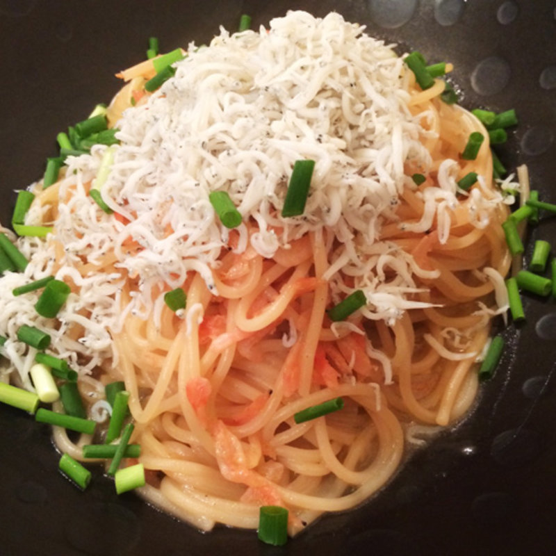 エビのトマトクリームスパゲティ(ルシェロ)