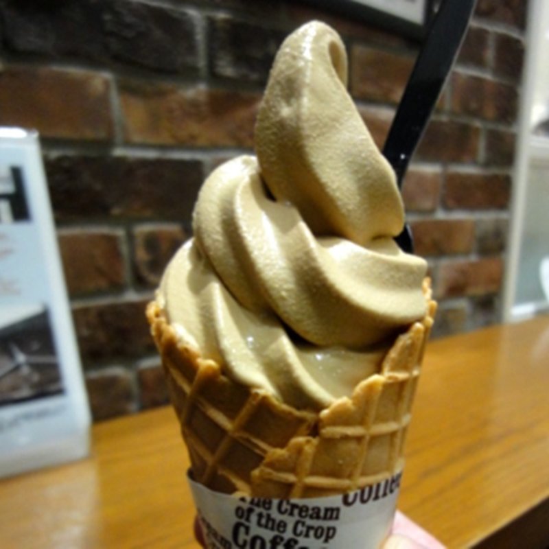 コーヒーソフトクリーム(ザ クリーム オブ ザ クロップ コーヒー 渋谷ヒカリエ店 （The Cream of the Crop Coffee）)