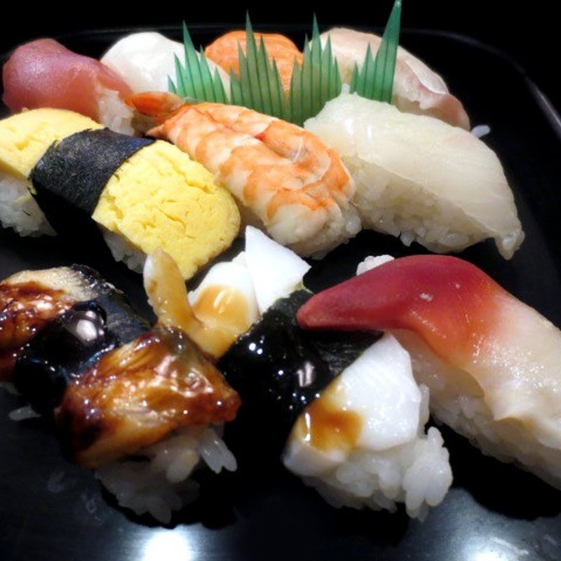 にぎり10カン　（赤だし付）(すし処 だいみょう 南船場店)