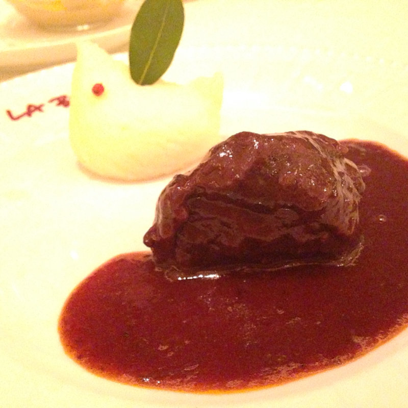 牛ホホ肉 赤ワイン煮込み(LA BETTOLA Nagoya)