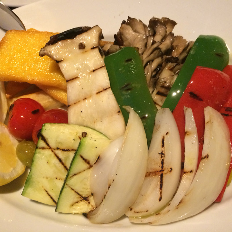 季節野菜ときのこのミックスグリル(ペッシェドーロ お台場店)