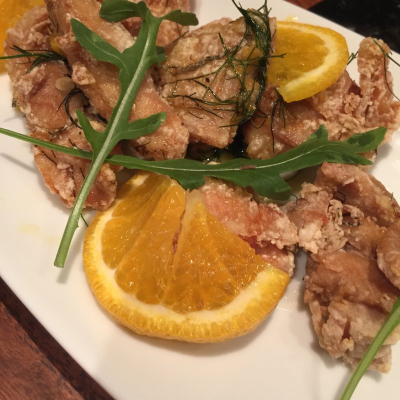 オレンジ香るイタリアンチキン(PIZZA SALVATORE CUOMO & BAR 新宿)