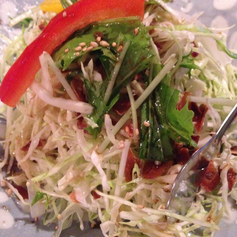 キャベツのサッパリサラダ(焼肉 煉瓦 （ヤキニクレンガ）)