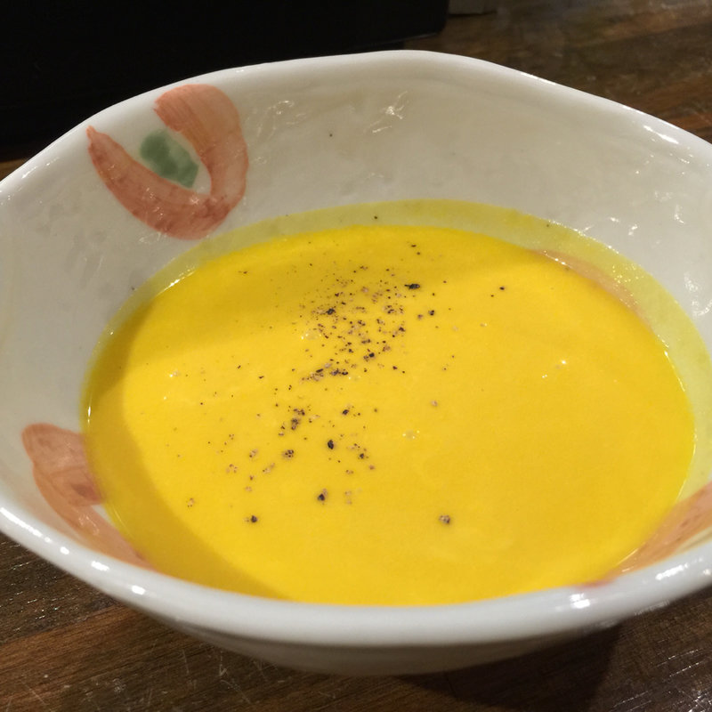 カボチャの冷製ポタージュ(仏蘭西料理店 掌)