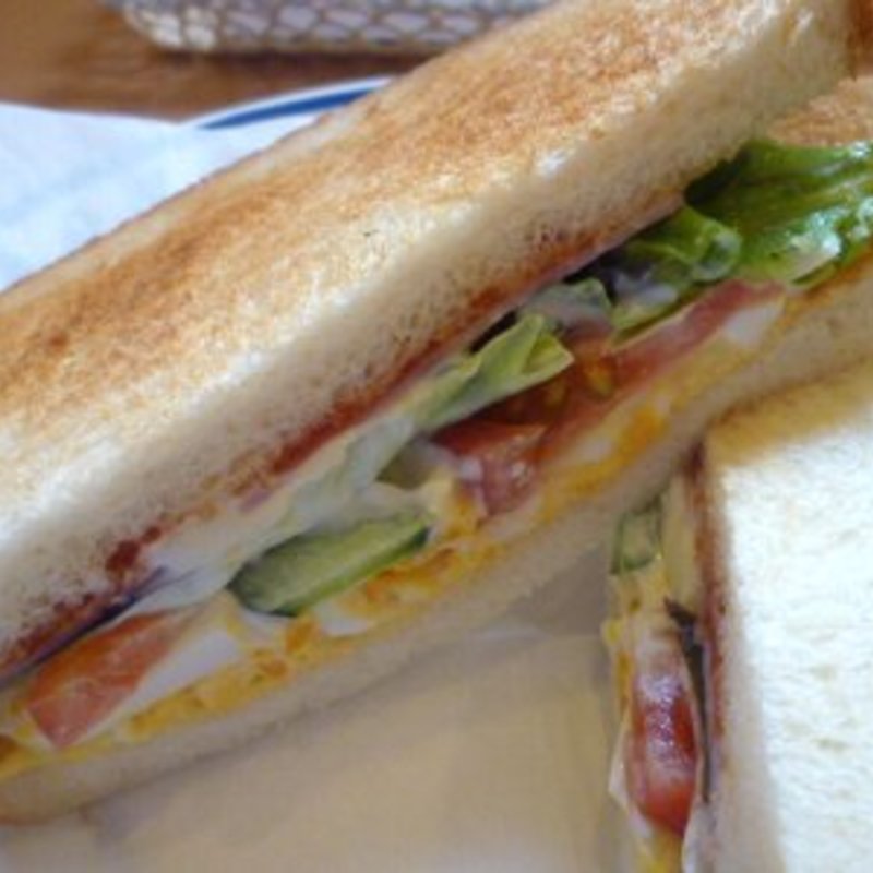 トーストサンドセット(チェリー )