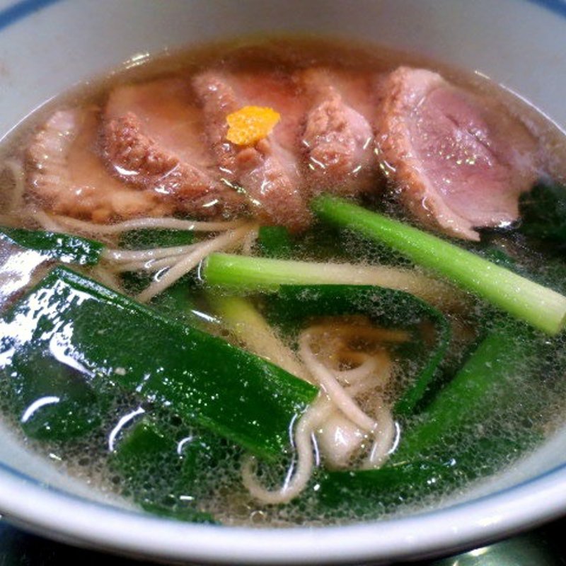 鴨なんばそば(なにわ 翁)