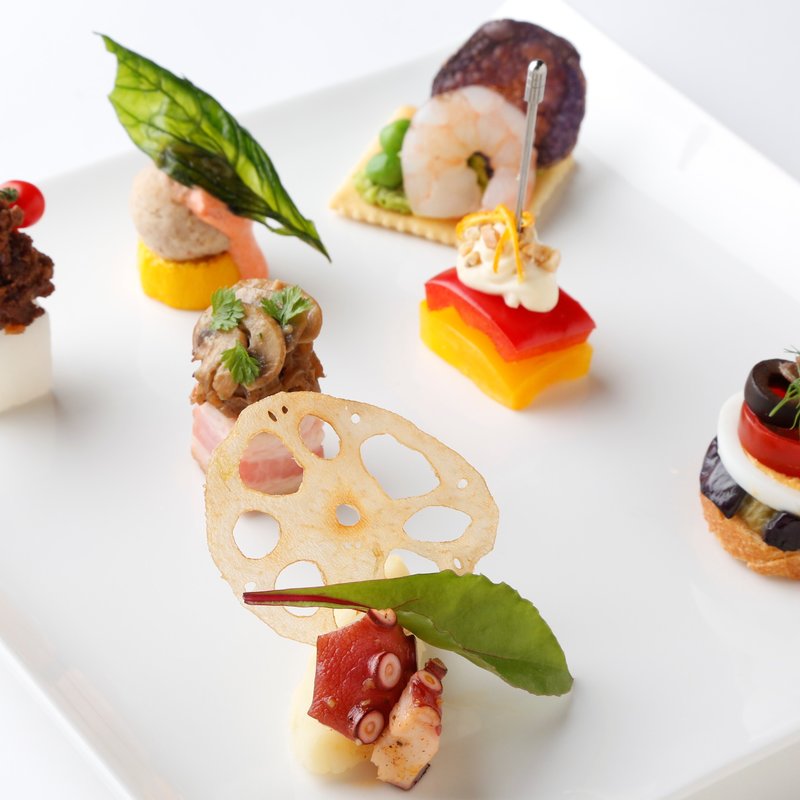 ベジオードブル盛り合わせ(Bistro Ginsai)