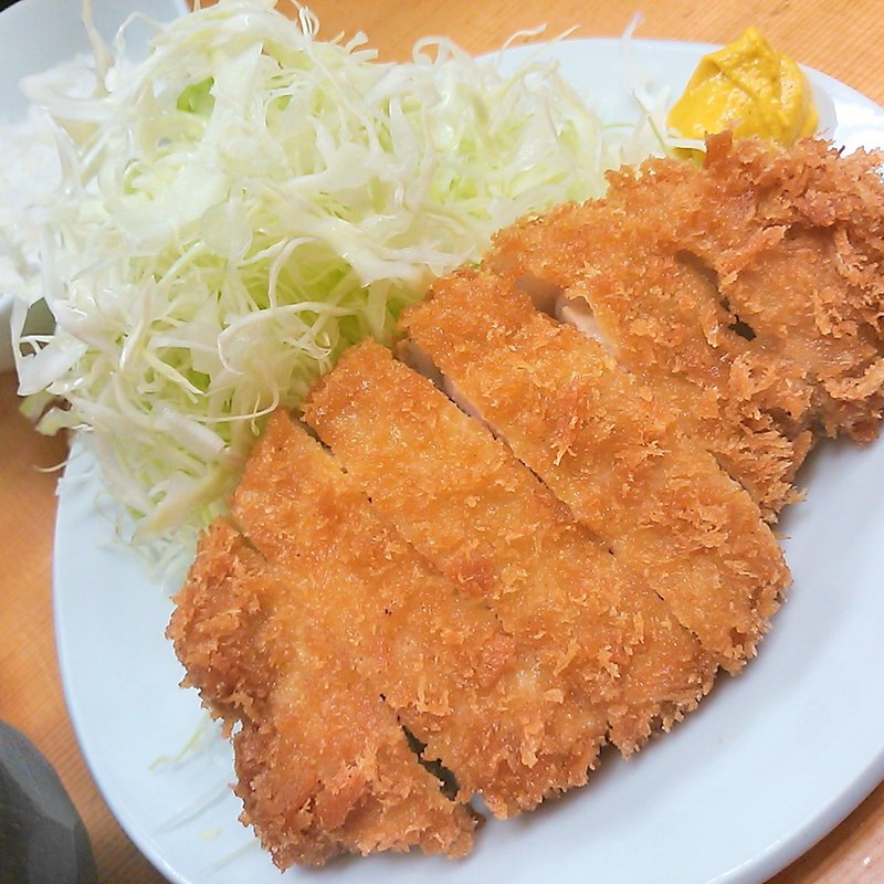 ロースカツ定食(とんかつ 山家)
