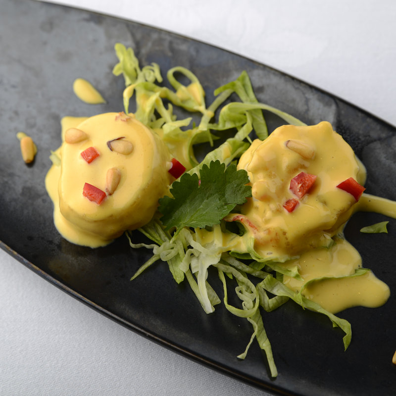 明蝦球（大蝦）　香芒（マンゴーマヨネーズソース）(芳園)