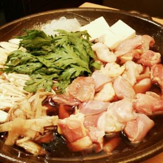 軍鶏すき鍋(軍鶏一 四ッ谷店)
