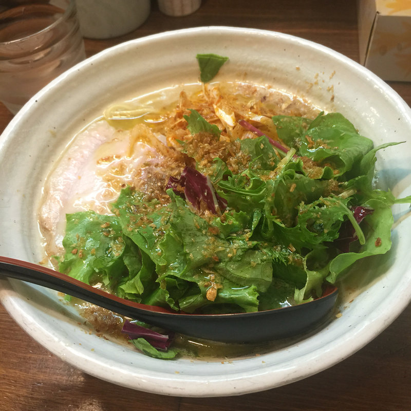 トリュフオイル掛け塩らぁめん(『』)