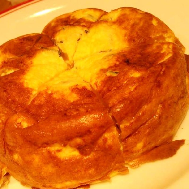 スフレオムレツ(トラットリア アル･ポンピエーレ)