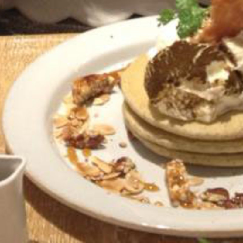 チョコレートバナナパンケーキ(J.S. PANCAKE CAFE天王寺ミオ店 （ジェイエスパンケーキカフェ）)